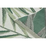 Fonott sizal color tepih 19434/062 listovi zelena DZSUNGEL 160x230 cm