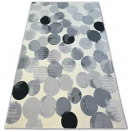   Scandi tepih 18461/752 - körÖK kör krem siva crne 160x230 cm