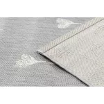 Fonott sizal flat tepih 48779/637  siva krem  140x200 cm
