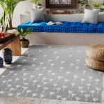 Fonott sizal flat tepih 48779/637  siva krem  160x230 cm