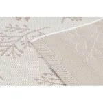 Fonott sizal flat tepih 48774/526 listovi Madarak krem ružičasta 200x290 cm