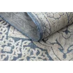  Tepih SOLE D3871 ravno tkani plavi / bež 80x250 cm