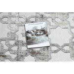  Tepih SOLE D3882 ravno tkani bež / sivi 80x250 cm