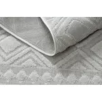 tepih SOLE D3851 Boho gyémánt lapos szövött bež 120x170 cm