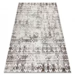 tepih SOLE D3732 Aztec gyémánt lapos szövött bež 140x190 cm