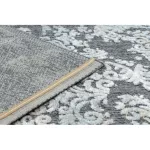 tepih SOLE D3812 lapos szövött siva / bež 140x190 cm