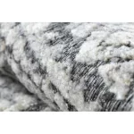 tepih SOLE D3732 Aztec gyémánt lapos szövött siva / bež 180x270 cm