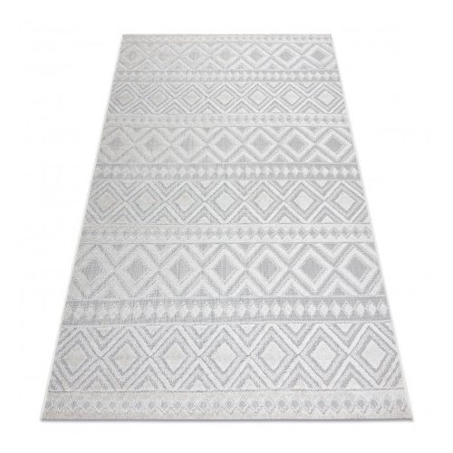 tepih SOLE D3851 Boho gyémánt lapos szövött bež 200x290 cm