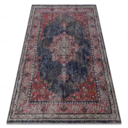   Modern tepih MUNDO E0551 vintage szabadtéri crvena / crne 120x170 cm