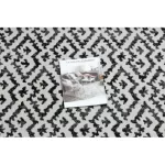 Modern tepih MUNDO E0621 geometriai szabadtéri bež / crne 120x170 cm