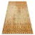 Modern tepih MUNDO D5751 glamour szabadtéri narancsžuta / crne 140x190 cm