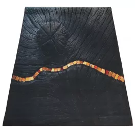 Dywan crne and zlatna N 11 60 x 100 cm tepih
