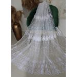  TRD. Gotova zavjesa Brillant 77 Bijeli uzorak 300x160cm