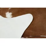 tepih mesterséges marhabőr, tehén G5070-2 bijela smeđa bőr 100x150 cm