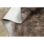 Műbőr tepih G5072-1 smeđa bőr 100x150 cm