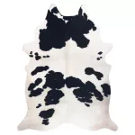 Műbőr tepih G5069-1 bijela crne bőr 155x195 cm