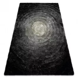 Modern FLIM 008-B2 shaggy tepih, körök - siva 80x150 cm