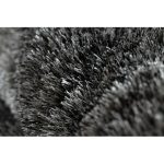 Modern FLIM 008-B2 shaggy tepih, körök - siva 160x220 cm