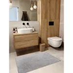Modern, mosható tepih POSH shaggy, plüss, vastag, csúszásgátló, siva  160x220 cm