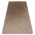 Modern, mosható tepih POSH shaggy, plüss, vastag, csúszásgátló, teve bež 160x220 cm