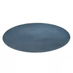  Moderna, periva prostirka POSH circle shaggy, pliš, debela, protuklizna, plavi krug 60 cm