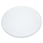  Moderna, periva prostirka POSH krug čupava, pliš, debela, protuklizna, krug slonovače 80 cm