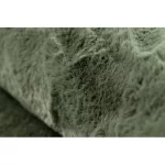  Moderna, periva prostirka POSH circle shaggy, pliš, debela, protuklizna, zeleni krug 80 cm