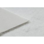  Kab. Moderni perivi tepih SHAPE 3148 Star shaggy - bjelokostni pliš, protuklizni 80x80 cm