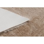  Kab. Moderni perivi tepih SHAPE 3148 Star shaggy - bež pliš, protuklizni 80x80 cm