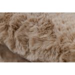  Kab. Moderni perivi tepih SHAPE 3148 Star shaggy - bež pliš, protuklizni 80x80 cm