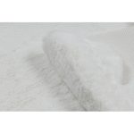  Kab. Moderni perivi tepih SHAPE 3146 Medvjedić čupavi - bjelokostni pliš, protuklizni 80x96 cm