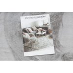  Kab. Moderni perivi tepih SHAPE 3146 Medvjedić čupavi - sivi pliš, protuklizni 80x96 cm