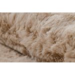 Kab. Moderni perivi tepih SHAPE 3146 Medvjedić čupavi - bež pliš, protuklizni 80x96 cm