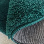  Dy. Kružni tepih od deve, zeleni tepih