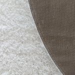  Dy. Kružni tepih od deve, bijeli tepih