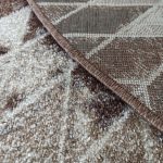  Panamero 10 smeđi - okrugli tepih 120 cm