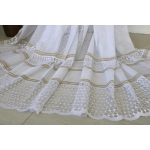  TRD. Gotova zavjesa Cairo bijelo-zlatni uzorak 300x180cm