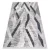 Modern REBEC tepih rojt 51166B Geometriai - két szintű gyapjú tamnoplava / krem 80x150 cm