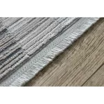 Modern REBEC tepih rojt 51166B Geometriai - két szintű gyapjú tamnoplava / krem 80x150 cm