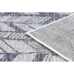 Fonott sizal tepih SION 22180 lapos szövött ecru / plava / ružičasta 140x190 cm