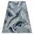 tepih BOTANIC 65242 Perie, cik-cak, lapos szőtt - aqua plava 137x190 cm