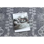 Fonott sizal tepih SION vintage 2832 lapos szövött plava / ružičasta / ecru 80x150 cm