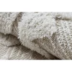 Fonott Sizal tepih MOROC 22319 rombuszok boho rojt - szerkezeti bež / krem 78x150 cm