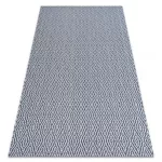 Fonott Sizal CASA Eco tepih boho  gyémánt 22084 tamnoplava / žuta, újrahasznosított tepih 153x220 cm