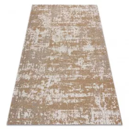   Fonott Sizal CASA Eco tepih boho  vintage 2809 krem / žuta, újrahasznosított tepih 75x150 cm