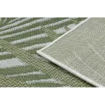  Tkani tepih od sisala SION palmino lišće, tropski 2837 ravno tkani ecru / zeleni 70x200 cm