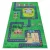  Kab. BAMBINO 2660 perivi tepih City, ulice za djecu protuklizni - zeleni/sivi 80x150 cm