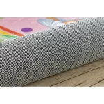  Kab. BAMBINO 41870 perivi tepih Balerina, duga za djecu protuklizni - roza 80x150 cm