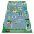  Kab. BAMBINO 9028 perivi tepih City, ulice za djecu protuklizni - zeleni/sivi 80x150 cm