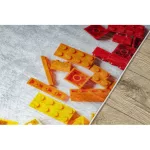  Kab. BAMBINO 38480 perivi tepih Set za gradnju za djecu protuklizni - sivo/žuto 160x220 cm